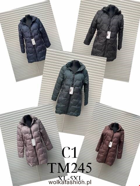Kurtka wiosena damskie TM245 1 kolor XL-5XL
