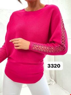 Sweter damskie 8504 Mix kolor S/M-L/XL