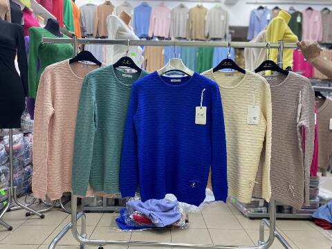 Sweter damskie 8542 Mix kolor L-3XL