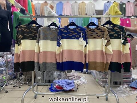 Sweter damskie 8543 Mix kolor L-3XL