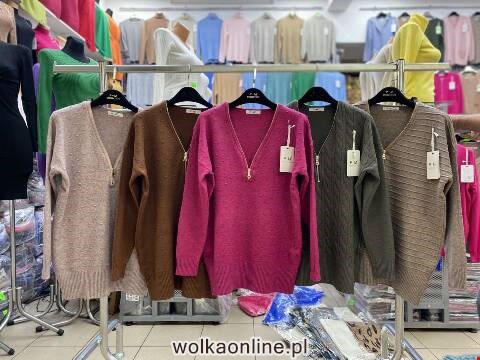 Sweter damskie 8545 Mix kolor L-3XL