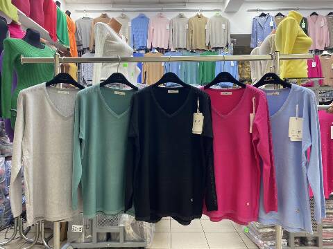 Sweter damskie 8549 Mix kolor L-3XL