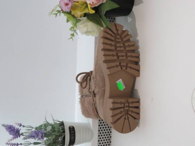 Botki Damskie 9523 KHAKI 36-41 2