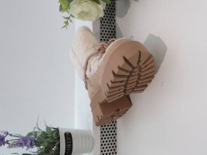 Botki Damskie 9523 BEIGE 36-41 2