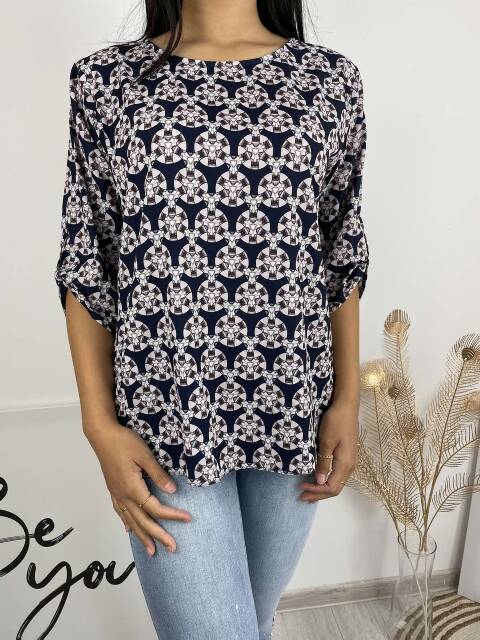 Bluzka damskie 8697 1 kolor 46-54 1