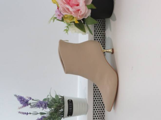 Botki Damskie 8730 BEIGE 36-41