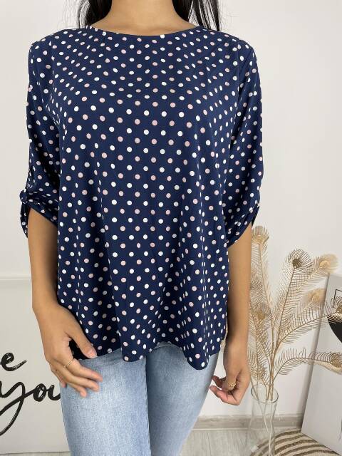 Bluzka damskie 8698 1 kolor 46-54 1