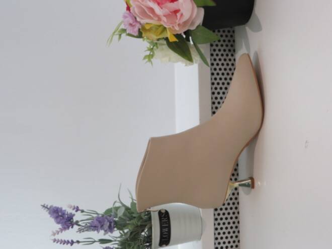 Botki Damskie 8730 BEIGE 36-41 1