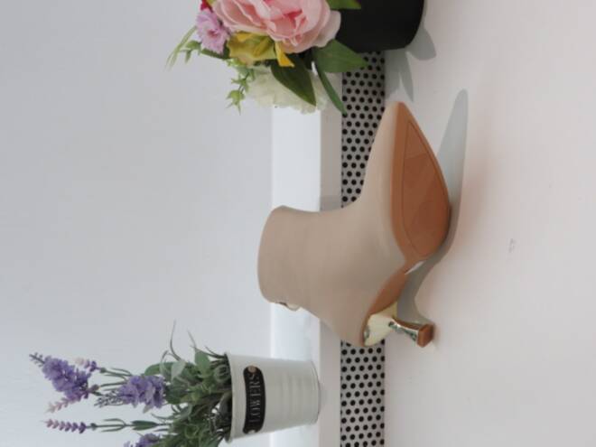 Botki Damskie 8730 BEIGE 36-41 2