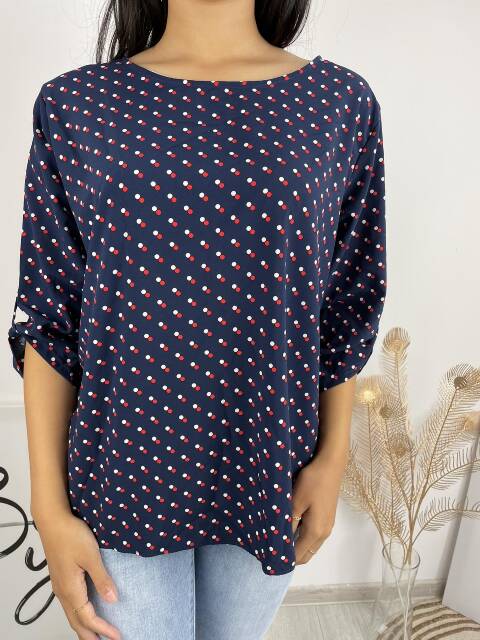 Bluzka damskie 8701 1 kolor 46-54 1