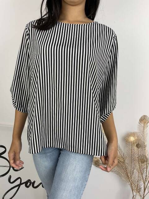 Bluzka damskie 8702 1 kolor 46-54 1