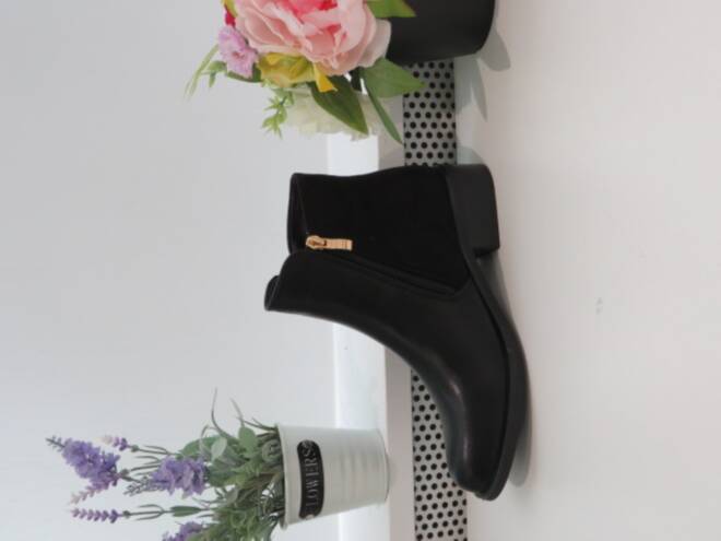 Botki Damskie DY7-6 BLACK 36-41 1