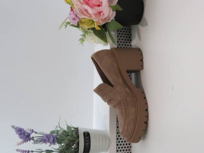 Czółenka Damskie 9526A KHAKI 36-41 1