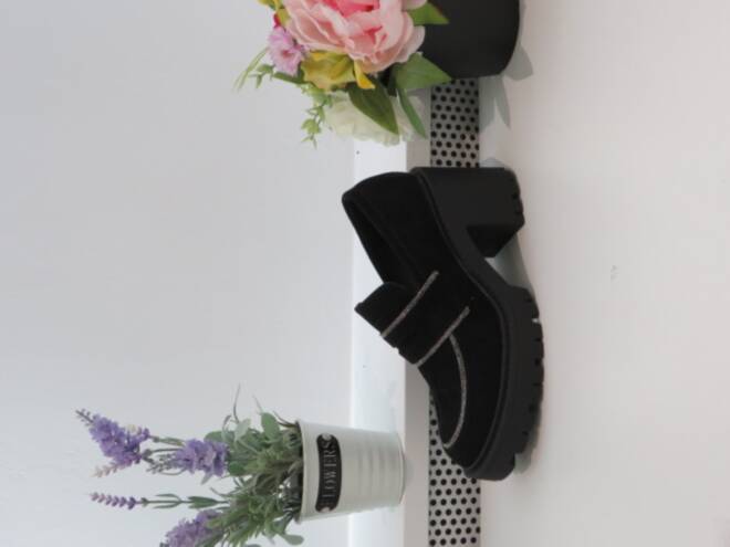 Czółenka Damskie 9256A BLACK 36-41