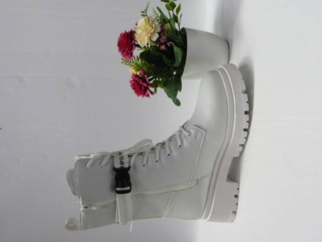 Botki Damskie 6522-8 WHITE 36-41 1