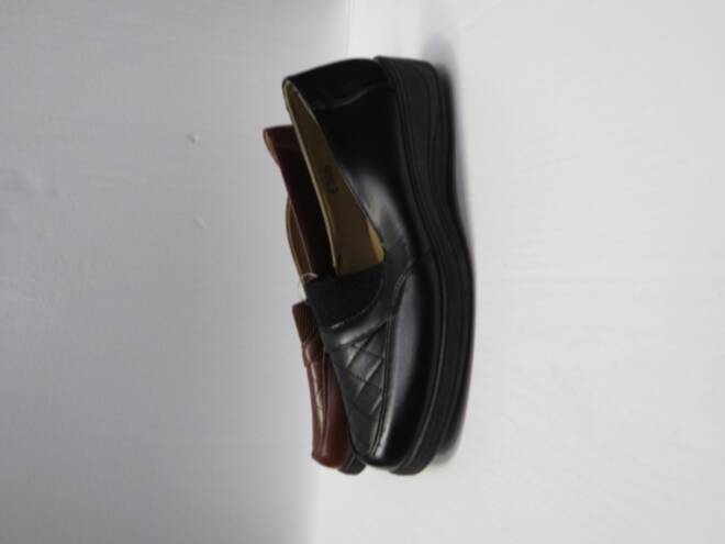 Półbuty Damskie E306 BLACK/BROWN 37-42