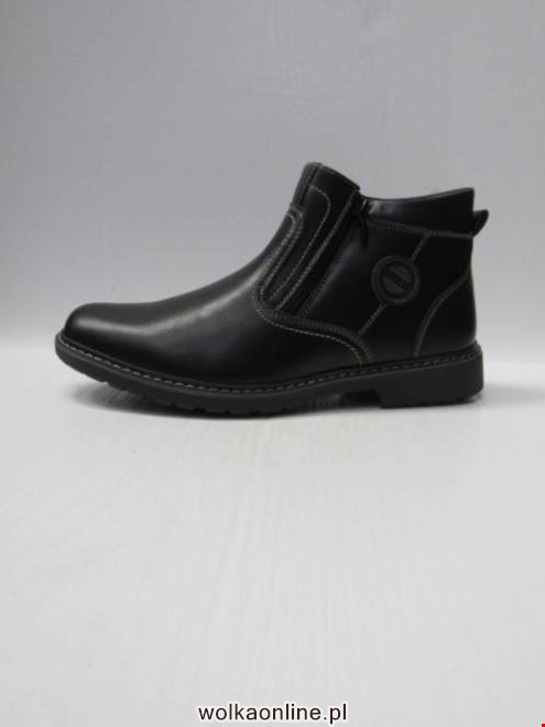 Botki Męskie 0705 BLACK/BROWN 41-46