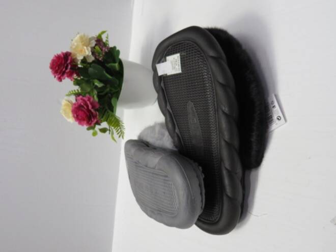 Klapki Damskie GP-24 BLACK/GREY/LEATRED 36-41 2