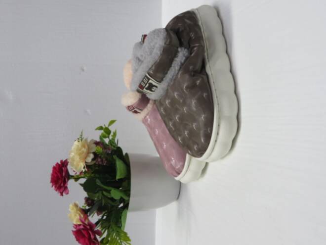 Kapcie Dziecięce HM-7 GREY/PURPLE/COFFEE/SKINRED 28-33