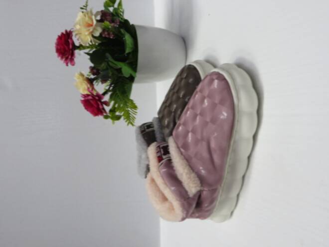 Kapcie Dziecięce HM-7 GREY/PURPLE/COFFEE/SKINRED 28-33 1