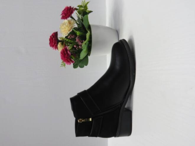 Botki Damskie D7-7 BLACK 36-41 1