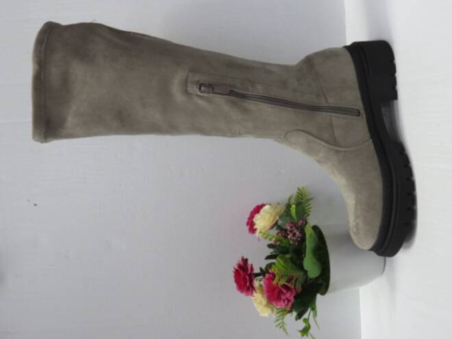 Kozaki Damskie F198 GREY 36-41 1