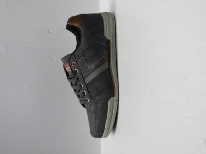 Sportowe męskie A205-5 D.GREY/CAMEL 41-46