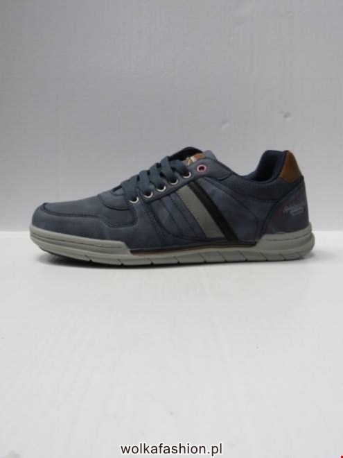 Sportowe męskie A209-5 NAVY/CAMEL 41-46