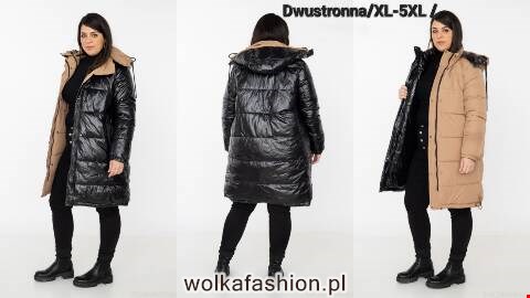 Płaszcze zimowe damskie 1211 1 kolor XL-5XL