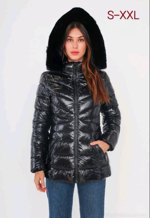 Kurtka zimowe damskie 1217 1 kolor S-2XL 1