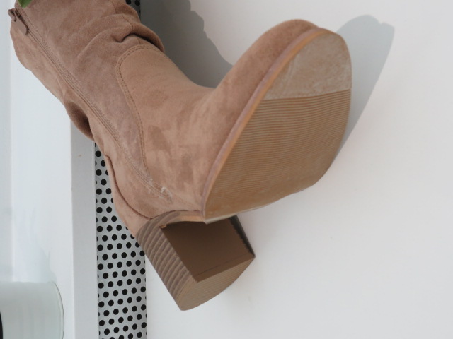 Botki Damskie F6286 KHAKI 36-41 2