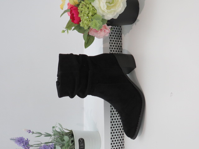 Botki Damskie F6303 BLACK 36-41