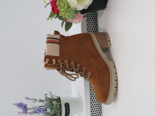 Botki Damskie 1392-GA CAMEL 36-41