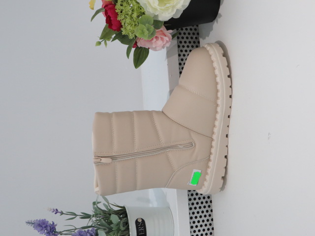 Botki Damskie 88-86 BEIGE 36-41 1