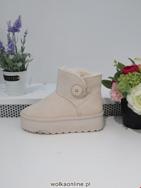 Botki Damskie GG652 BEIGE 36-41