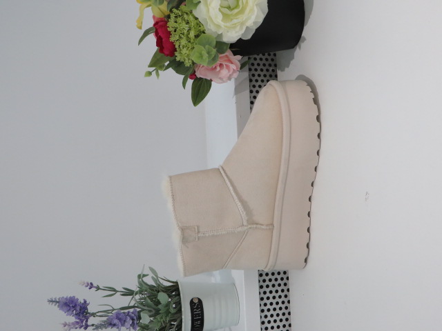 Botki Damskie GG652 BEIGE 36-41 1