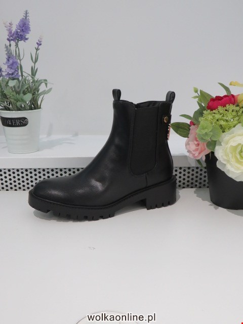 Botki Damskie ZY001 BLACK 36-41