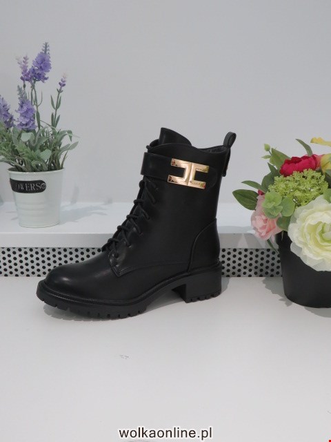 Botki Damskie ZY004 BLACK 36-41
