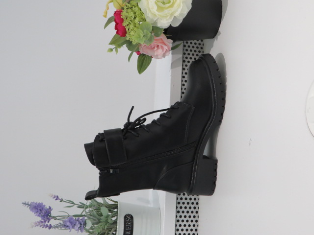 Botki Damskie ZY004 BLACK 36-41 1