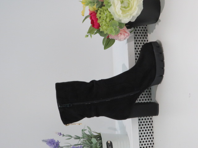 Botki Damskie HB-90 BLACK 36-41 1