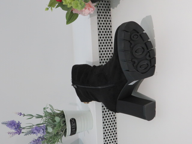 Botki Damskie HB-90 BLACK 36-41 2