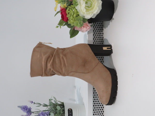 Botki Damskie HB-90 KHAKI 36-41