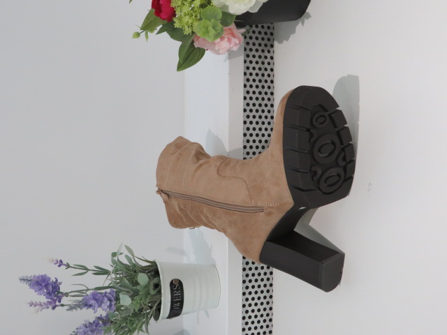 Botki Damskie HB-90 KHAKI 36-41 2