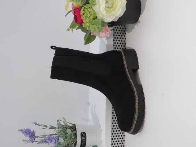 Botki Damskie 68210 BLACK 36-41