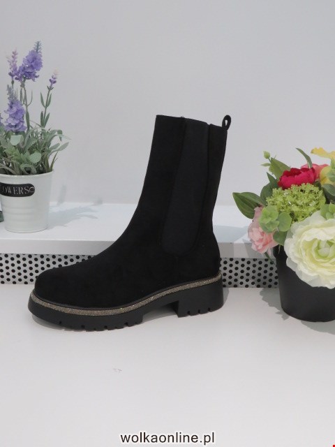 Botki Damskie 68210 BLACK 36-41