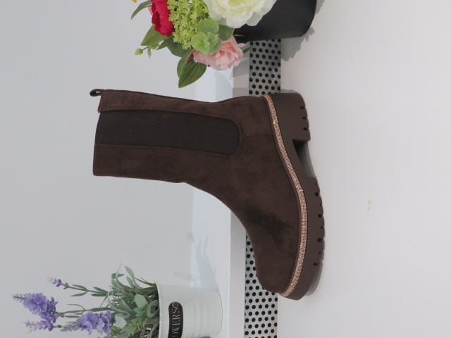 Botki Damskie 68210 BROWN 36-41