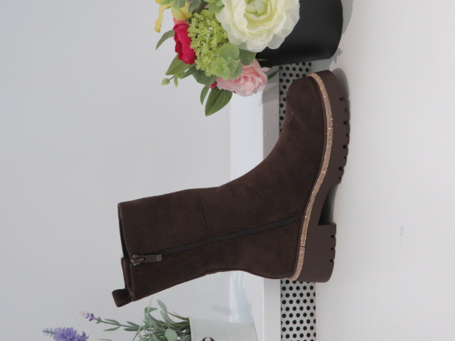 Botki Damskie 68210 BROWN 36-41 1