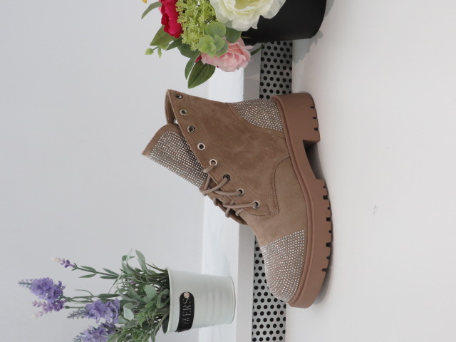 Botki Damskie 6889-PA KHAKI 36-41