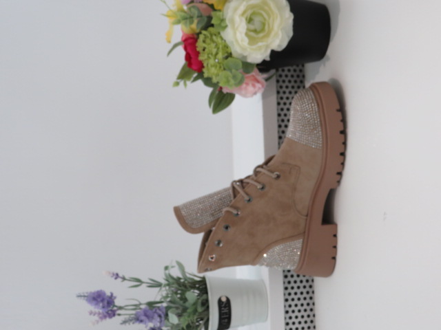 Botki Damskie 6889-PA KHAKI 36-41 1