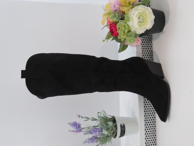 Kozaki Damskie 8565 BLACK 36-41